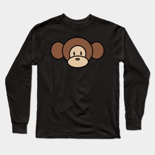 Random Doodles - Monkey Long Sleeve T-Shirt